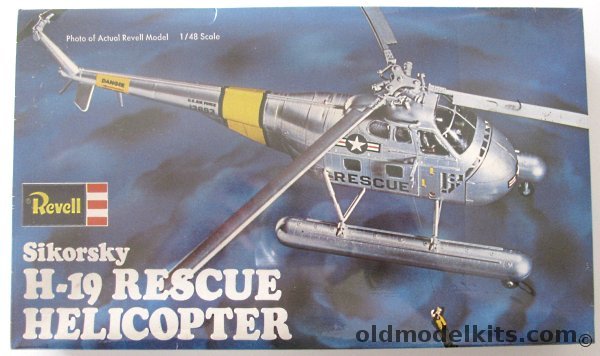 Revell 1/48 Sikorsky H-19 Rescue Helicopter, H173 plastic model kit